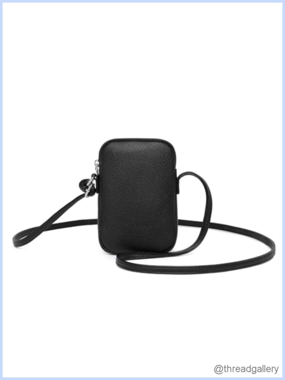 Mini Crossbody Cell Phone Purse in PU Leather Lightweight
